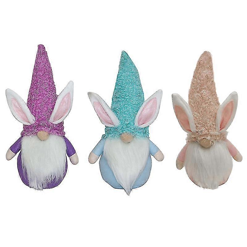 Kampanjförsäljning 3-Pack Polyester Bunny Påskfest