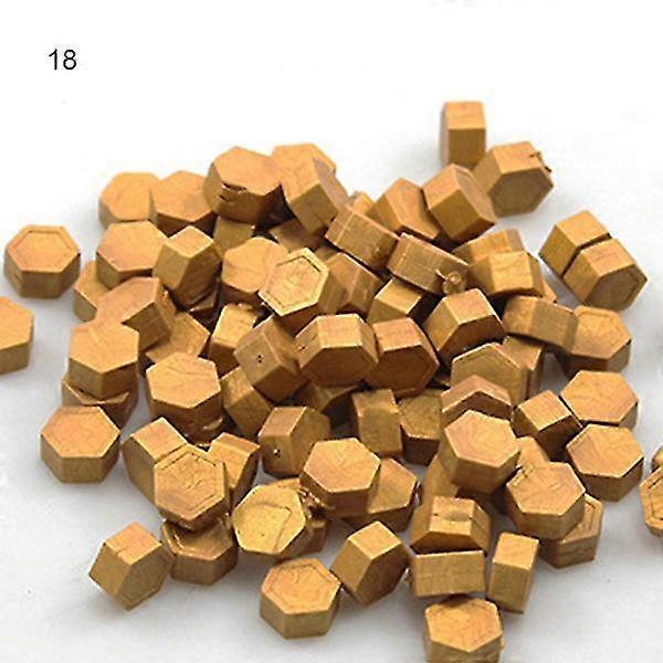 100pcs Octagon Ing Wachs Tablette Perlen Wachsperle für Wachs Ing Stempel
