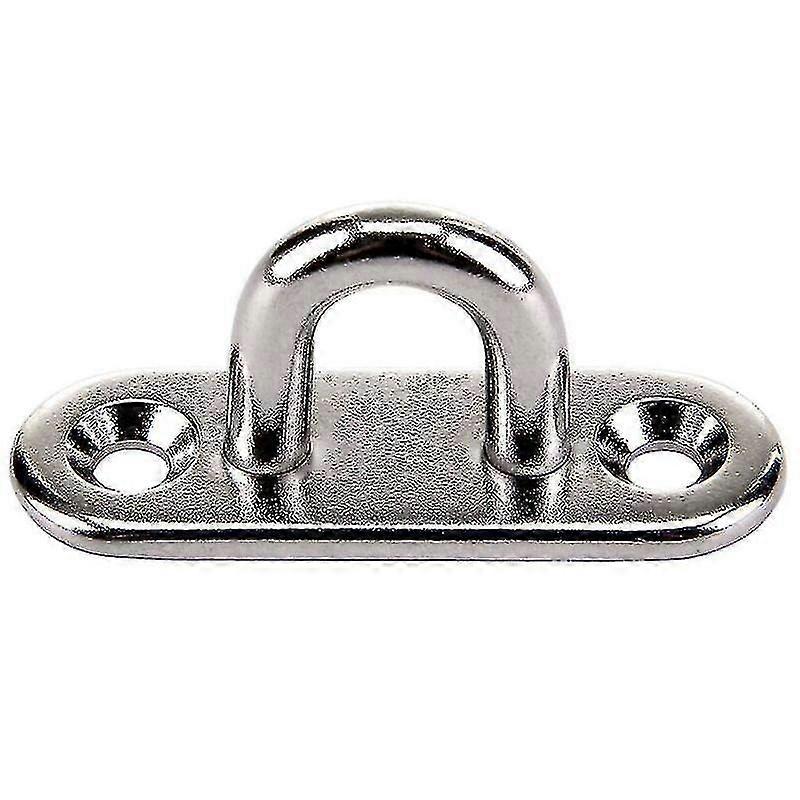 (1pc) Pad Eye Plate Staple Ring Ceiling Hook Loop A forma di U Design Wall Mount Hanger