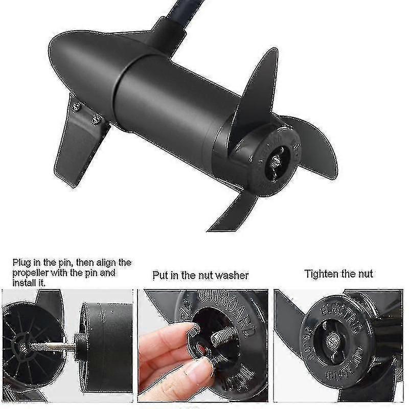 Motor Båd Propeller Elektrisk Motor påhængsmotor Electric Trolling Motor påhængsmotor Propeller
