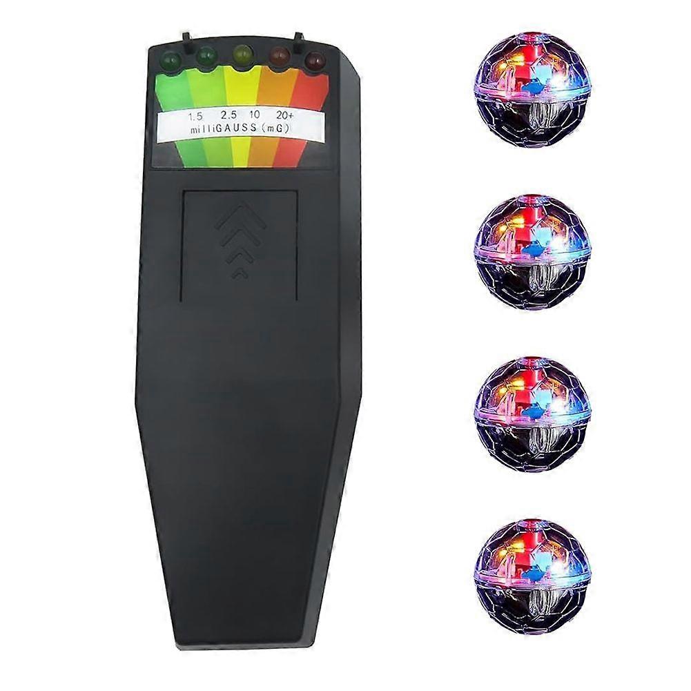 Equipment Kit, Includes 1 Emf Meter & 4 Motion Activated Cat Balls, Professional Equipment Kit