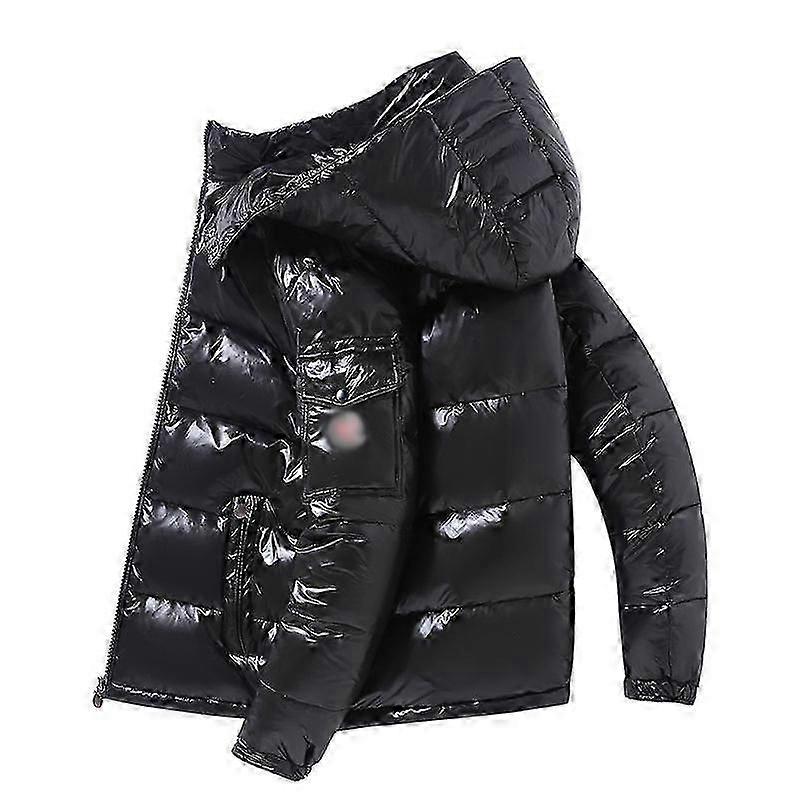 Men's Shiny Down Coat Winter Thickened Warm Jacket fast