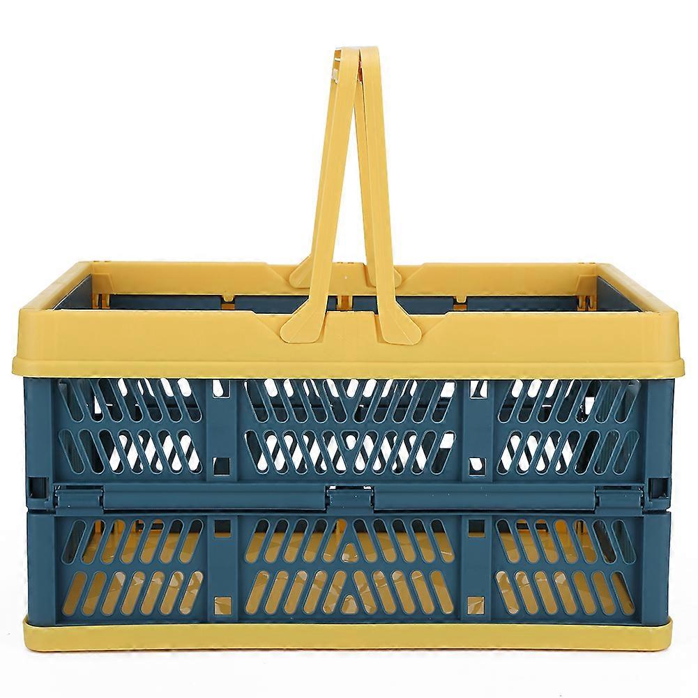 Foldable Laundry Storage Basket with Handles, Kitchen and Bedroom Organizer