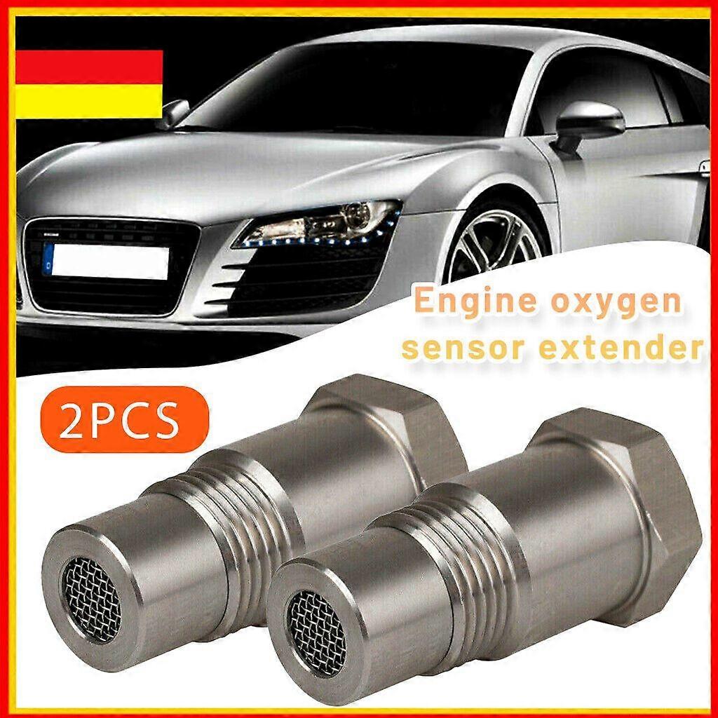 2x O2 Simulator Sonde Lambdasonde Auto Lambda Eliminator Spacer Metallkat Lamda