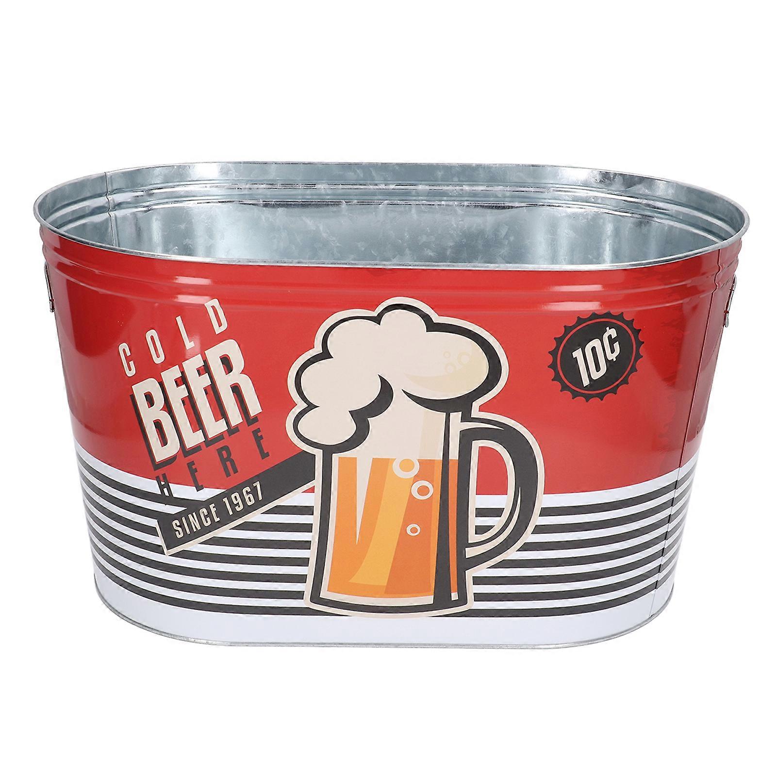 飲み物用の漏れないブリキのアイスバケツ、バーやパーティーに最適