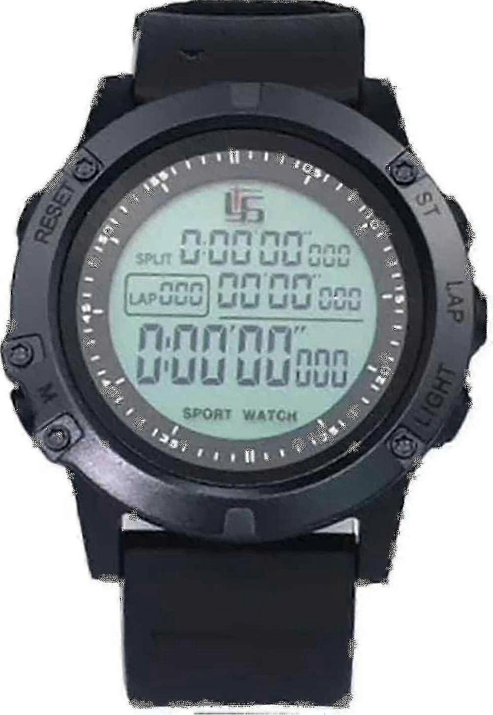 Football Referee Watch With Timer, Timer, Night Light, Countdown, Stopwatch, Sports Teacher Game, Big Dial (black)