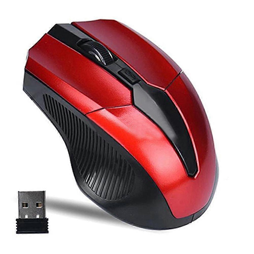 2.4GHz 4 Keys Wireless Optical Mouse Mice + USB Receiver for Laptop PC Tablet