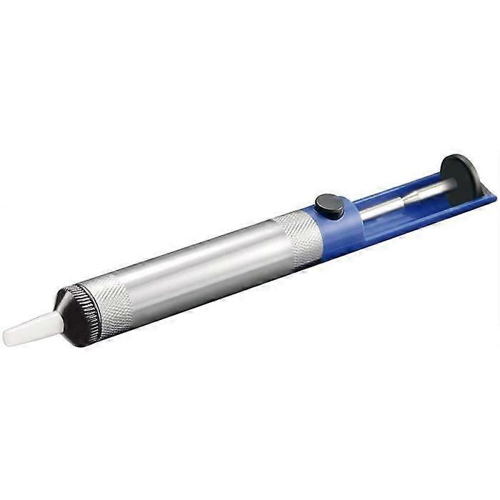 Fixpoint 603280 Desoldering pump - lightweight metal housing with Teflon tip