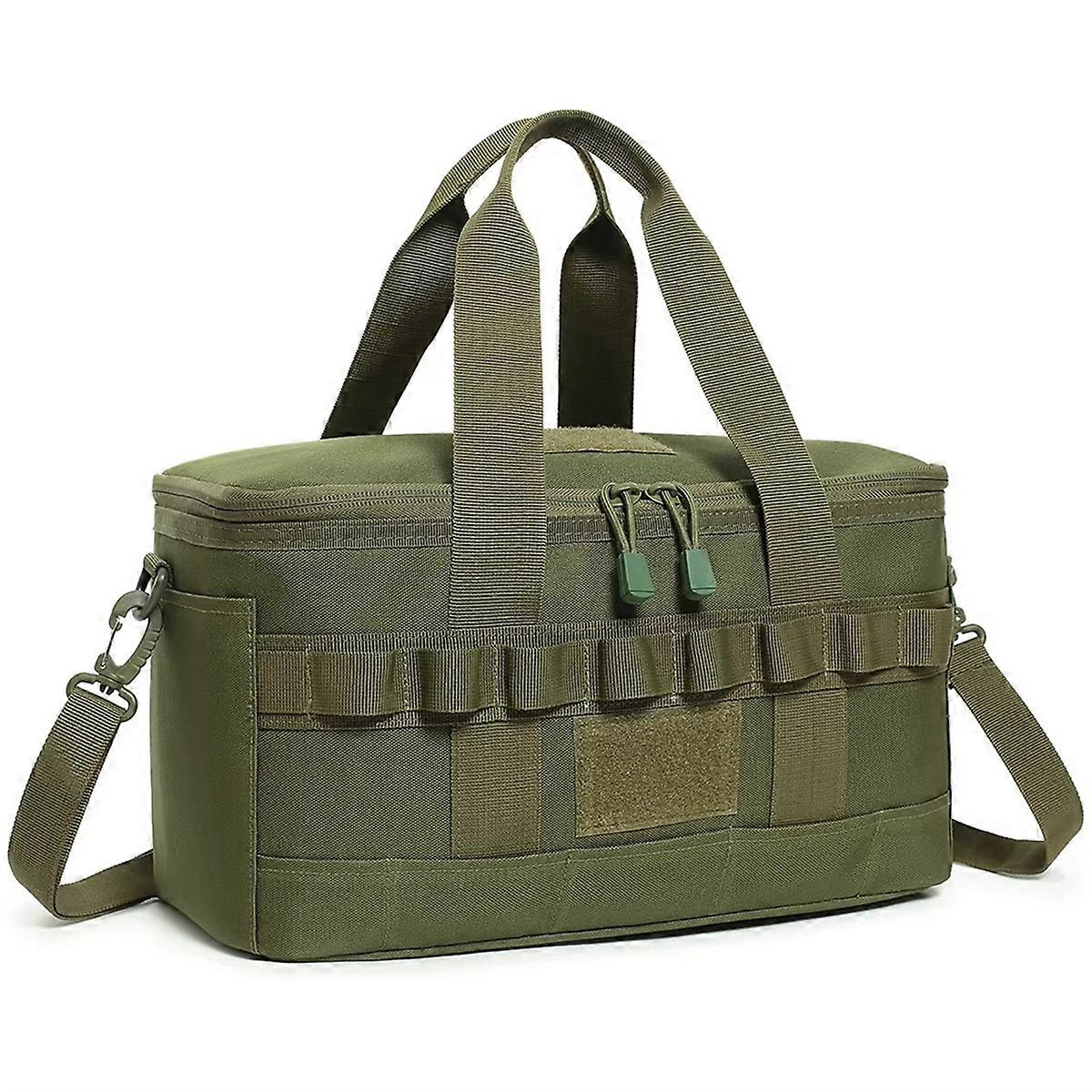Insulated Lunch Bag for Outdoor Activities,Thermal Cooler with Large Capacity,Ideal for Camping, Pi