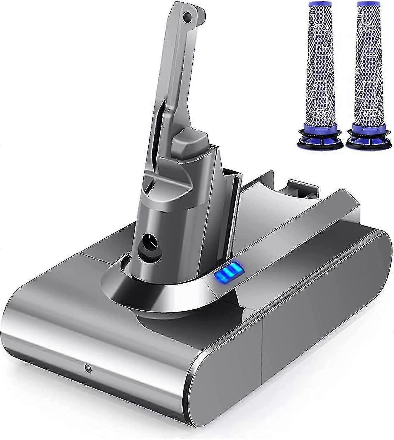 v8 Battery Motorhead Vacuum,V8 Battery, 21.6v 6000mah Sv10 Battery Compatible V8 Fluffy,v8 Absolute,v8 Animal Cordless,sv10 Cordless Handheld