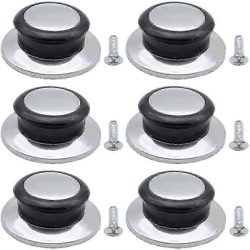 6pcs Pot Lid Knob, Universal Replacement Pan Lid Cookware Knob Handle