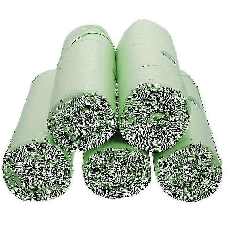 100pcs 60X50CM Light Green Compostable Garbage Bags