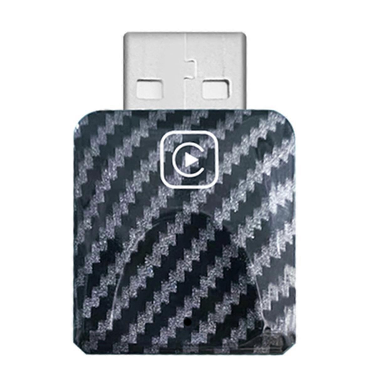 Mini for CarPlay Wireless Adapter Car Play Dongle Bluetooth WiFi Fast Connect Plug & Play for Wired CarPlay Car B