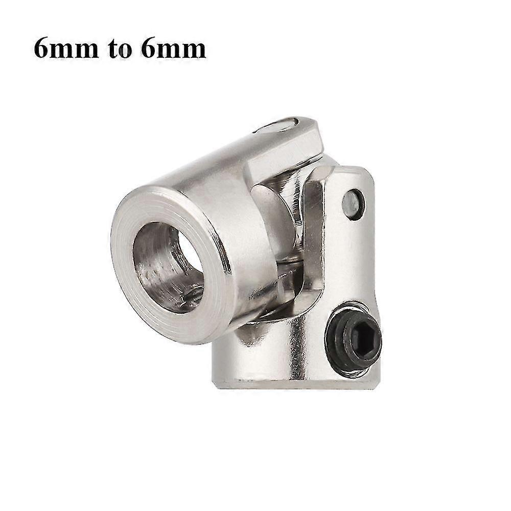 RCボートカーモータージンバルコネクタ用メタルカルダンジョイントカプラーシャフト2-8mm