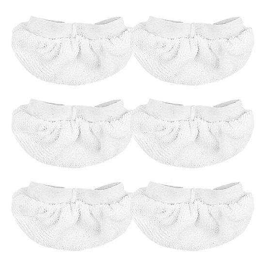 Yousheng 6Pcs Microfiber Cloth Elastic Trim Reusable Machine Washable Steam Cleaner Cloth for BIS Sell Steam Shot