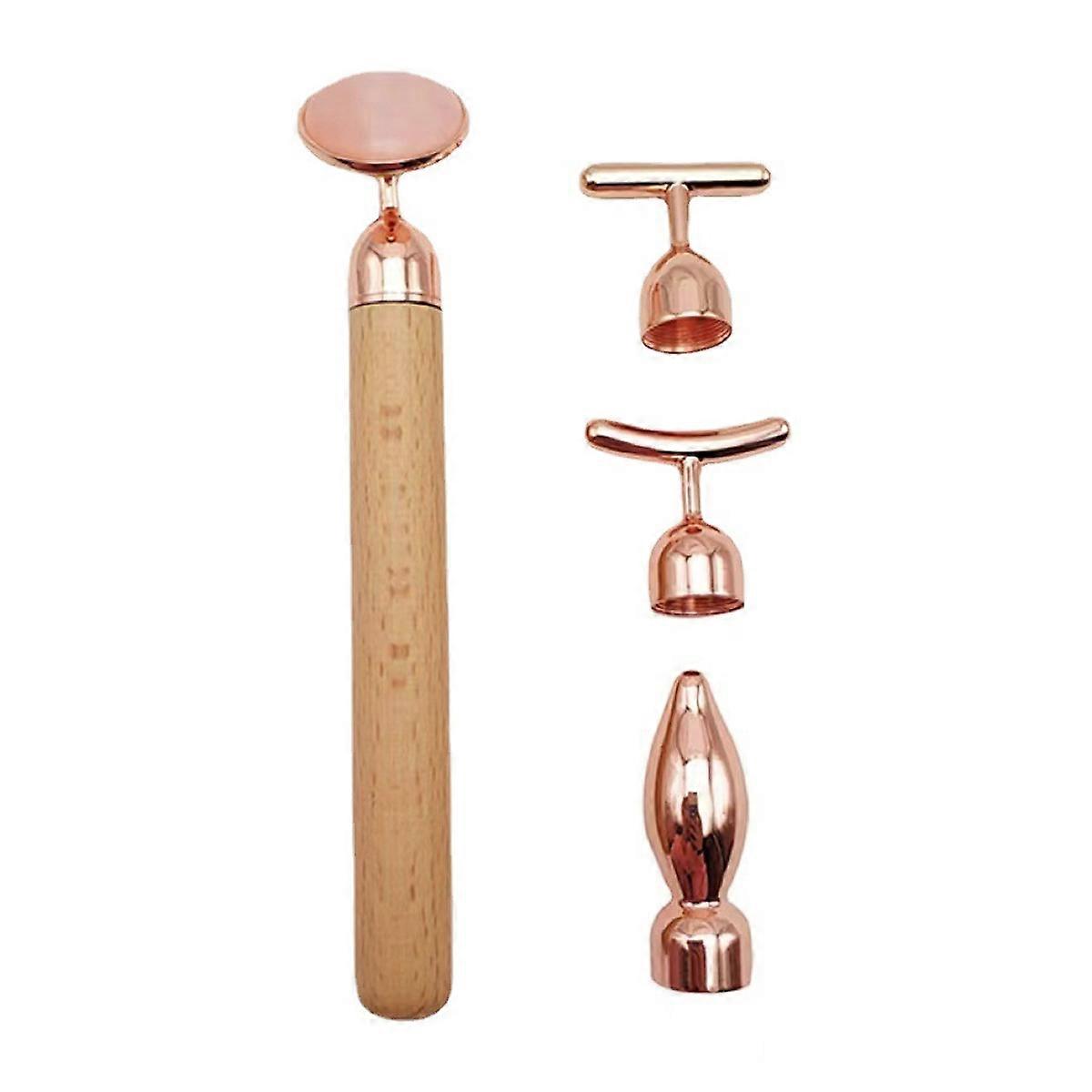 Facial Roller, Rose Quartz, Anti-Aging, Face Massager