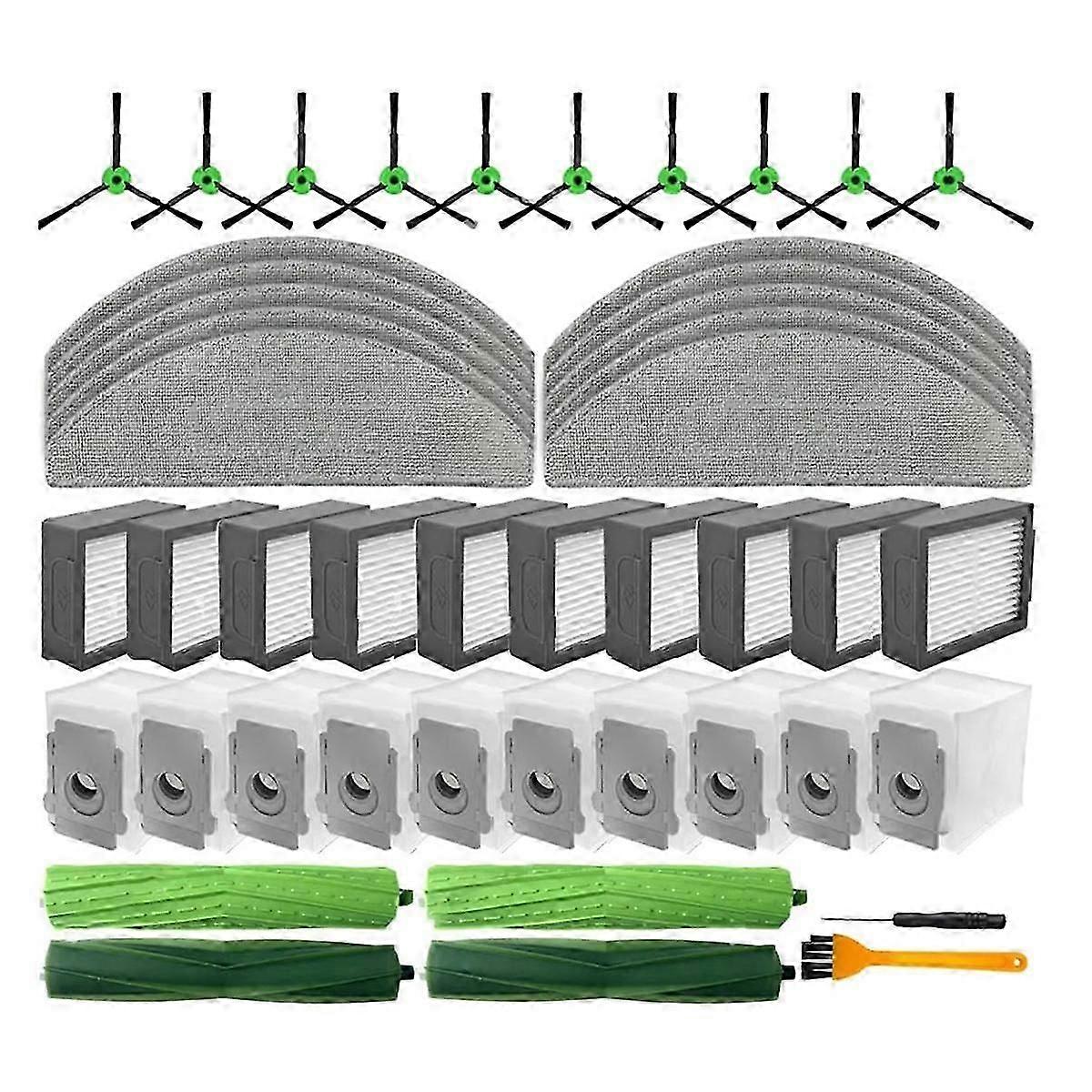 Compatible for Combo I5, I5+,J5, J5 Plus Replacement Parts Accessories Main Side Brush Filter Mop D js