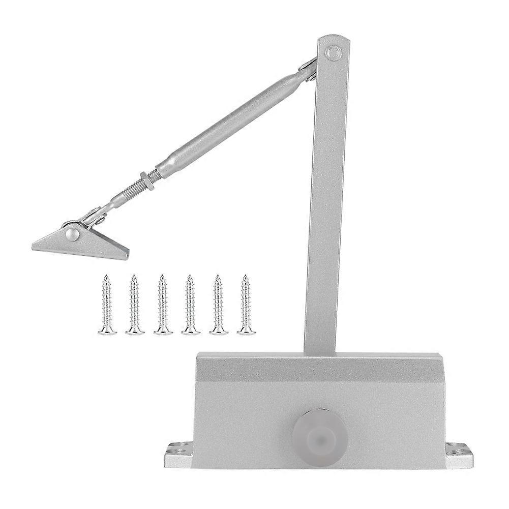 Adjustable Automatic Door Closer - Fireproof Security for All Door Types, Easy Install