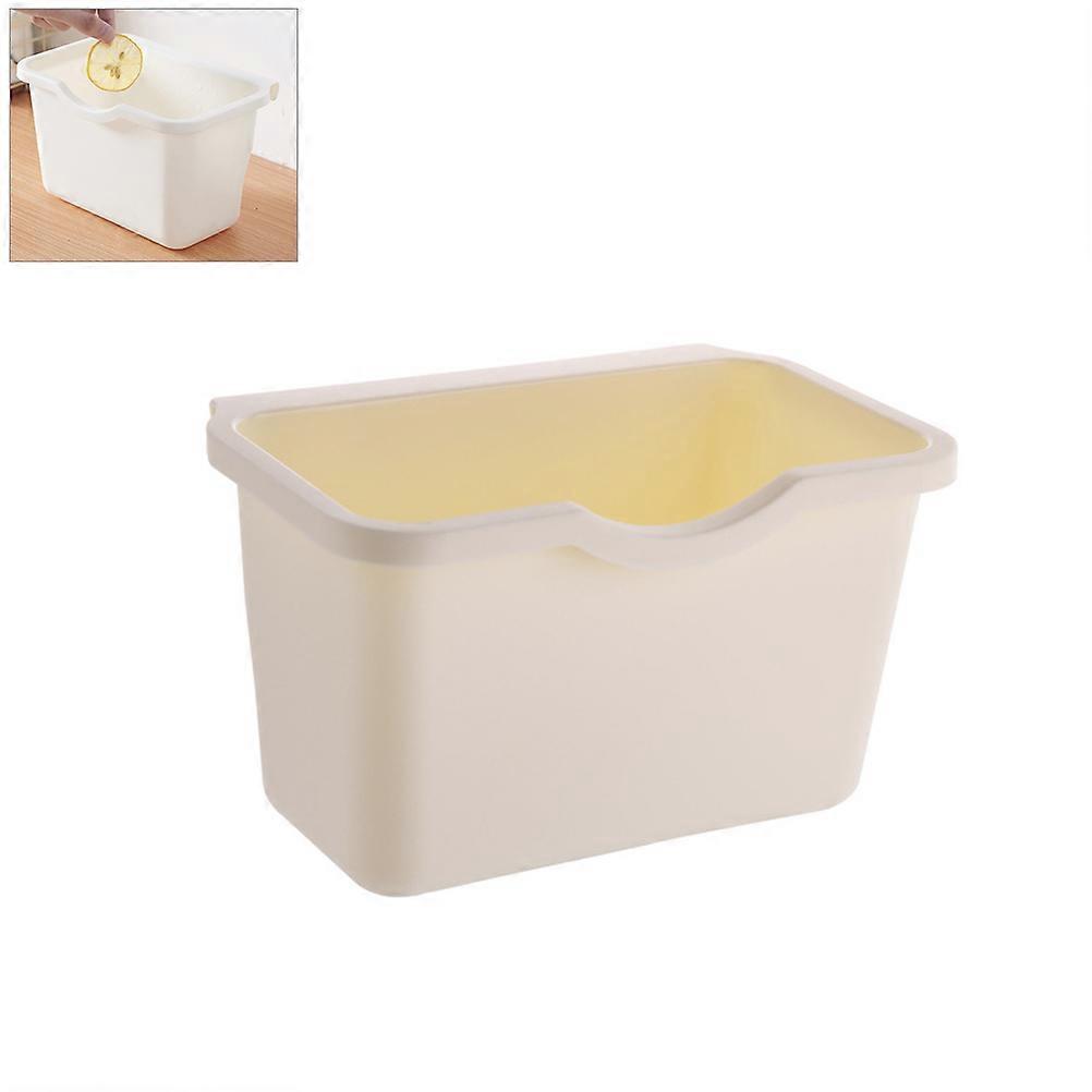 Kitchen Cabinet Door Plastic Basket Hanging Trash Can Waste Bin Garbage Bin Box