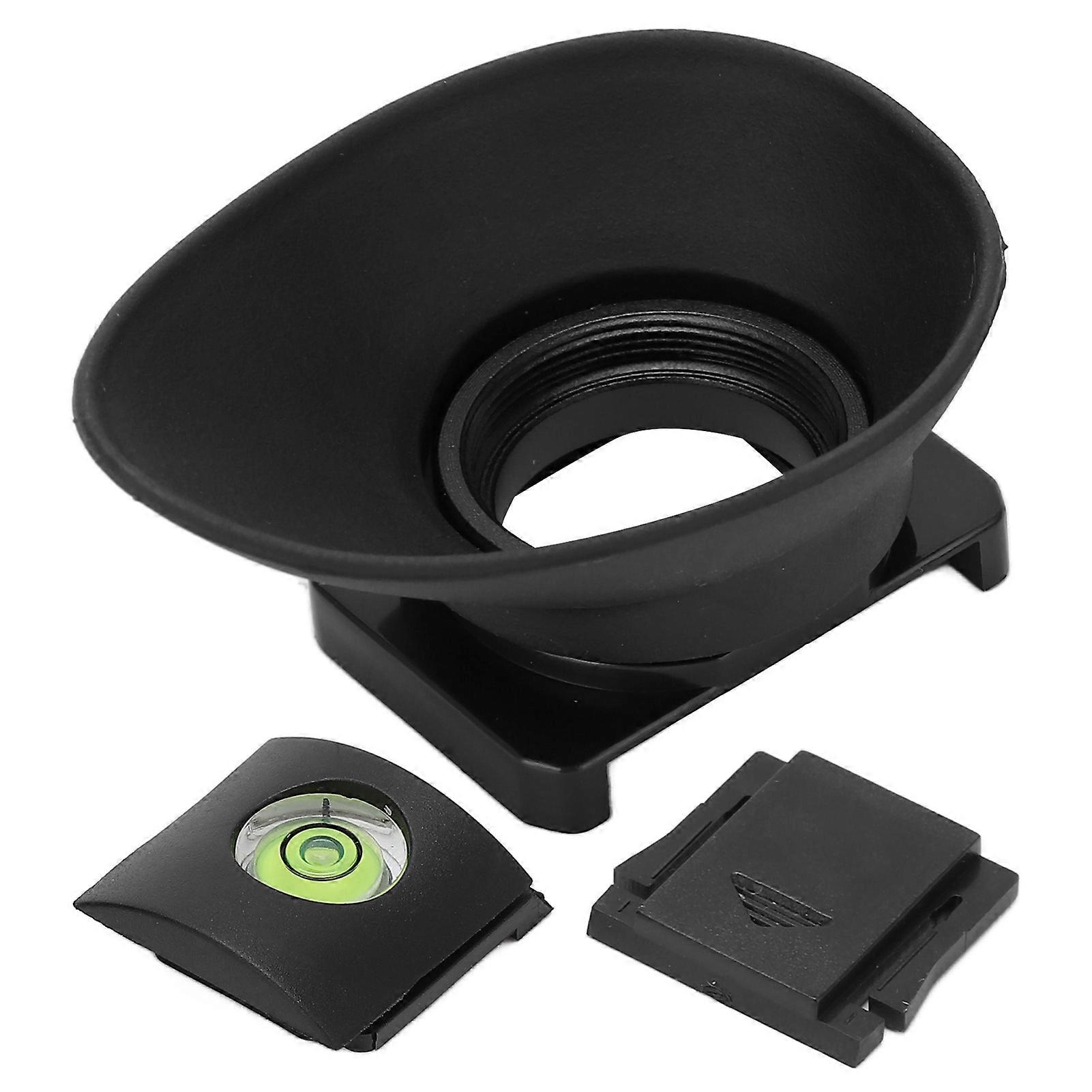 Camera Eyecup Eyepiece Viewfinder Protector Replacement for Canon 1D Mark IV with Camera Hot Shoe Level and Cover