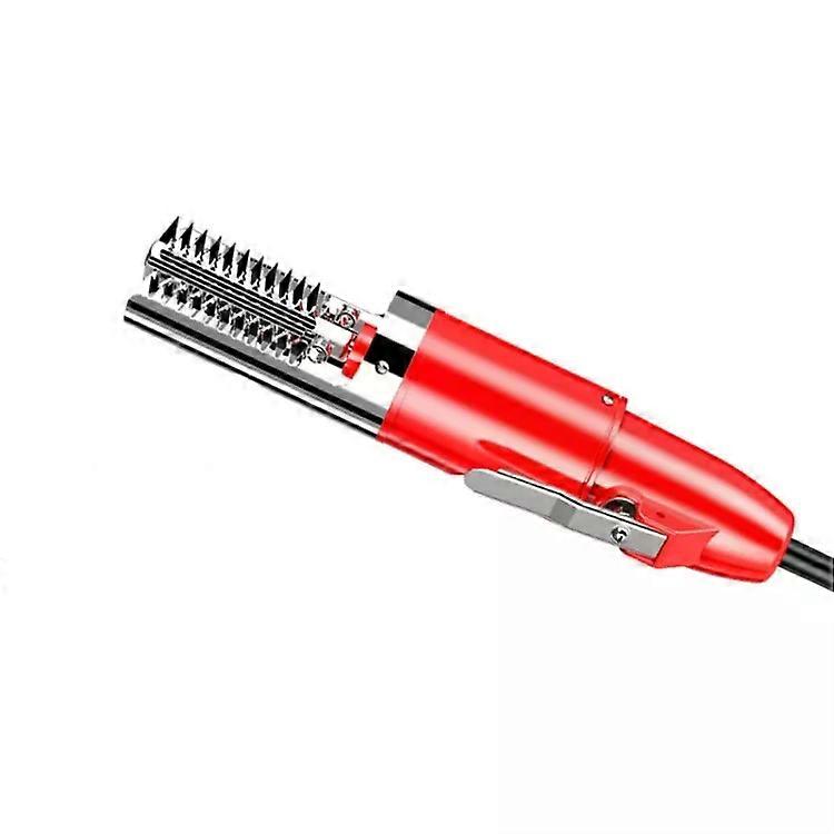 Electric Fish Scale Scraper Tool-Household Use,CN Plug,Red Color Red