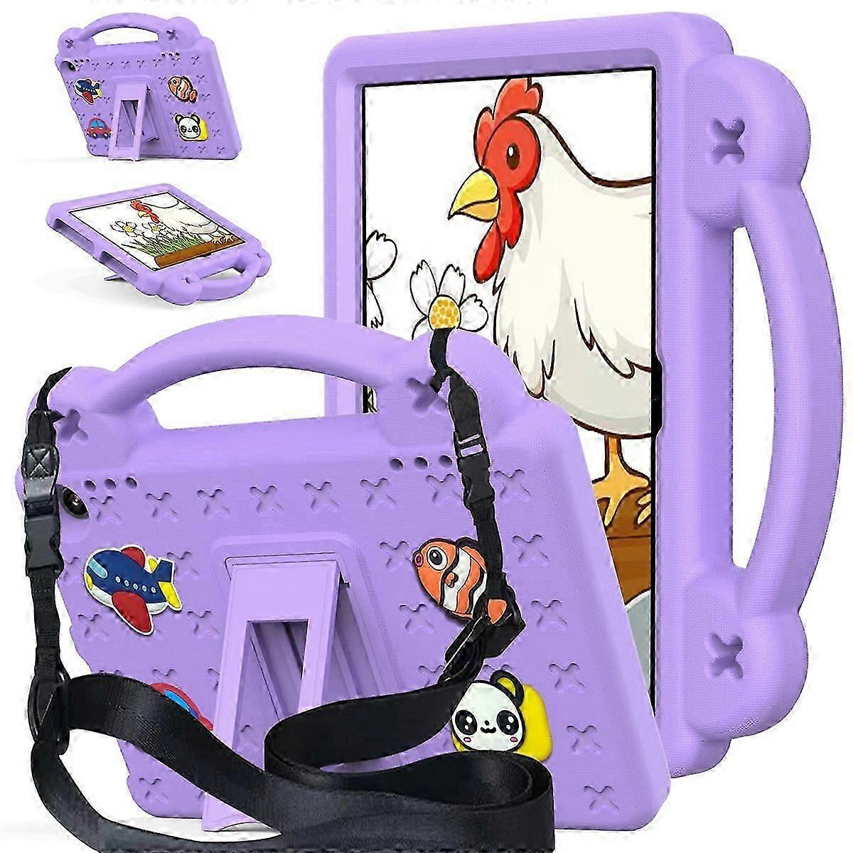 Für Amazon Fire HD 8 (2024) Hülle Kinder EVA Tablet Cover_Lucky_B