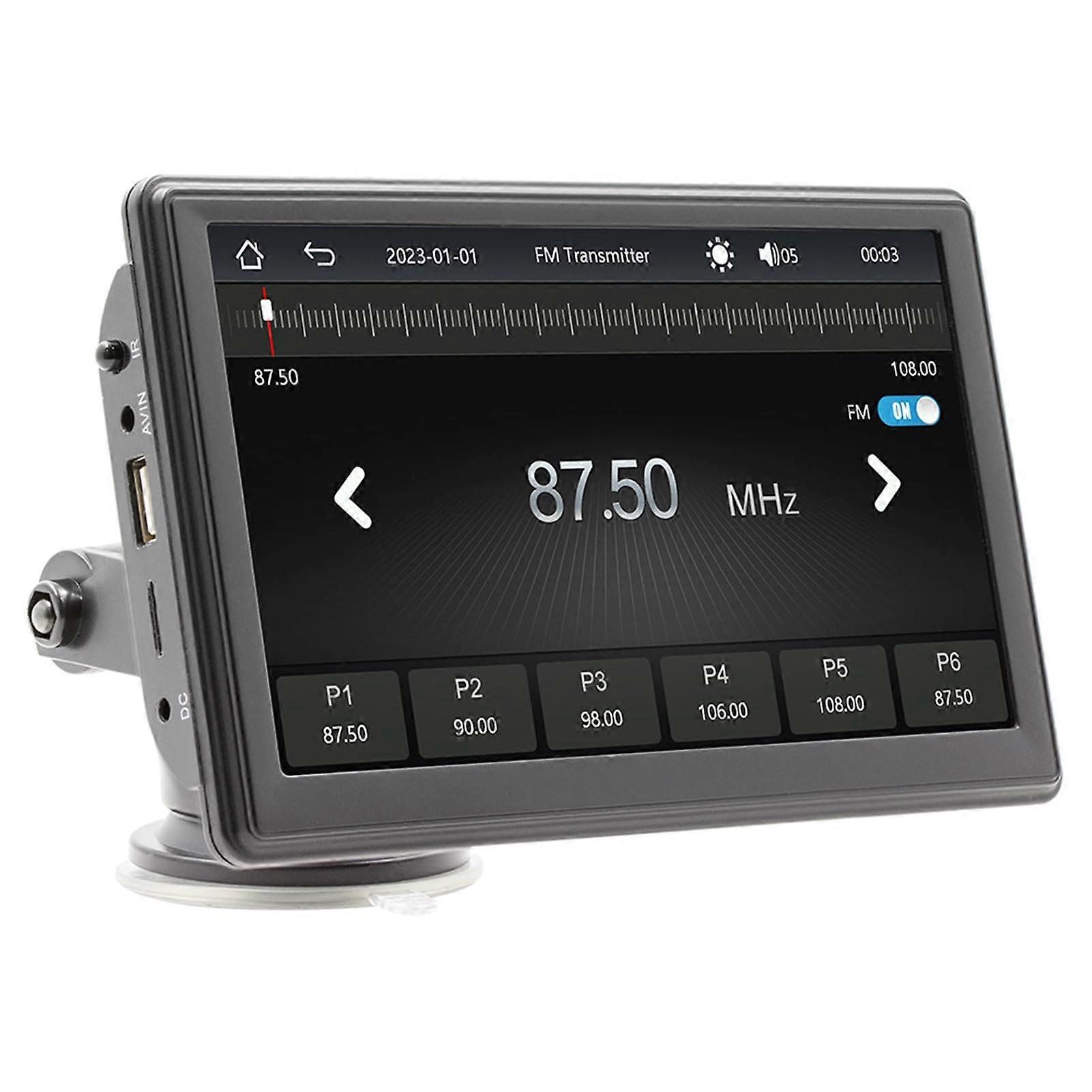 Wireless Carplay Screen for Car Dash Cam, 7 Inch Carplay & AHD Reverse Camera