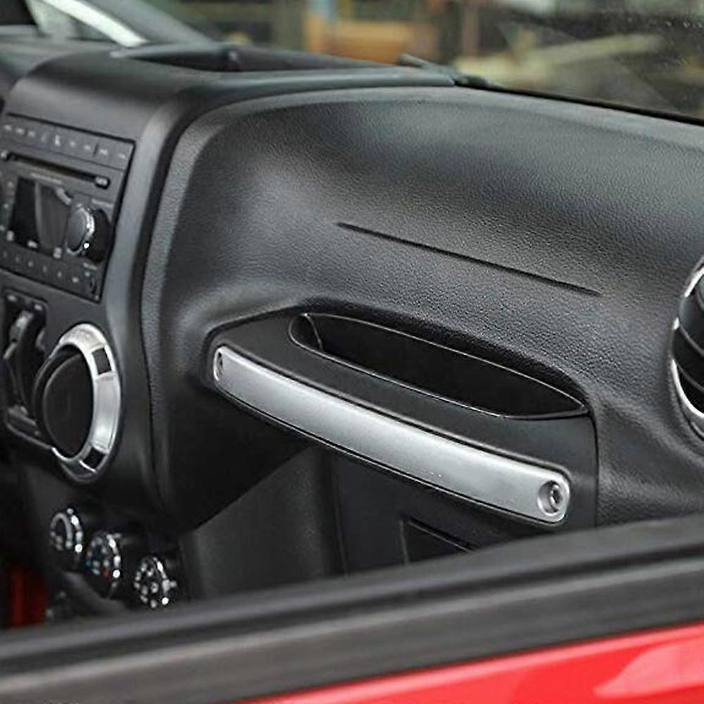 Grab Tray Passenger Storage Tray Organizer Grab Handle Storage Box Replacement for Jeep Wrangler JK 2013-2017