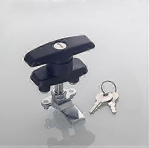 Caravan/Motorhome Door Lock with Safety Switch and 2 Keys (1 Piece)