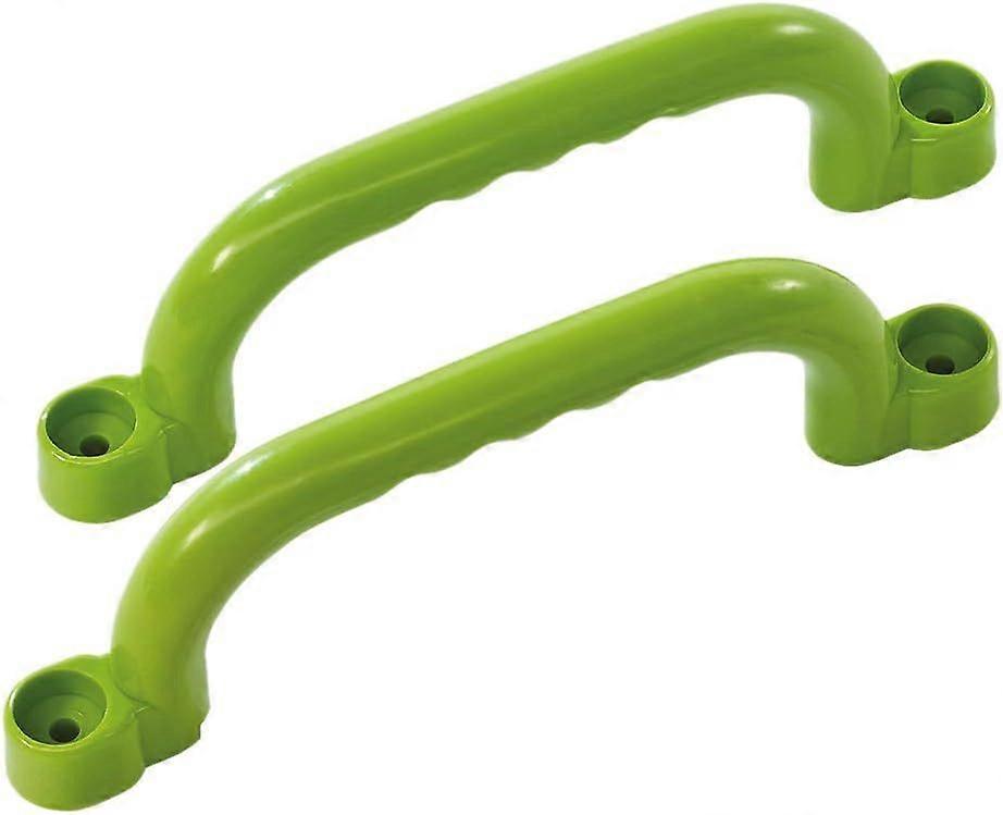 2 Pack Rock Climbing Racks for Kids and Adults, Large Indoor Outdoor Wall Mounted Grips - Build a Kids Climbing Wall, Plastic Handle