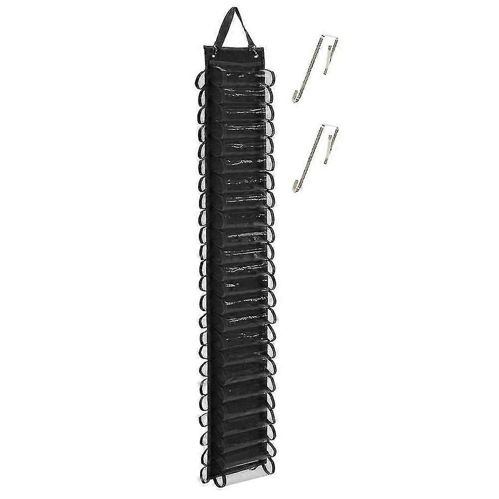 Storage Organizer With 48 Compartments,vinyl Roll Holder,black