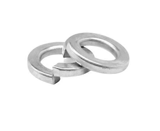 (Qty 100) 3/8' Regular Medium Standard Split Washers Lock Zinc Plated for DIY Real Men