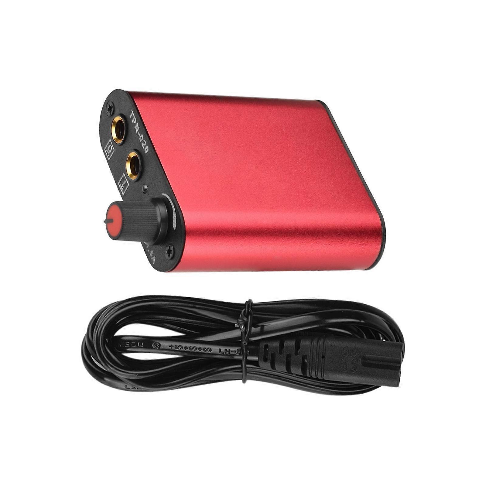 Mini alimentation de tatouage pour machine à bobine rotative compacte légère 1,5-18V