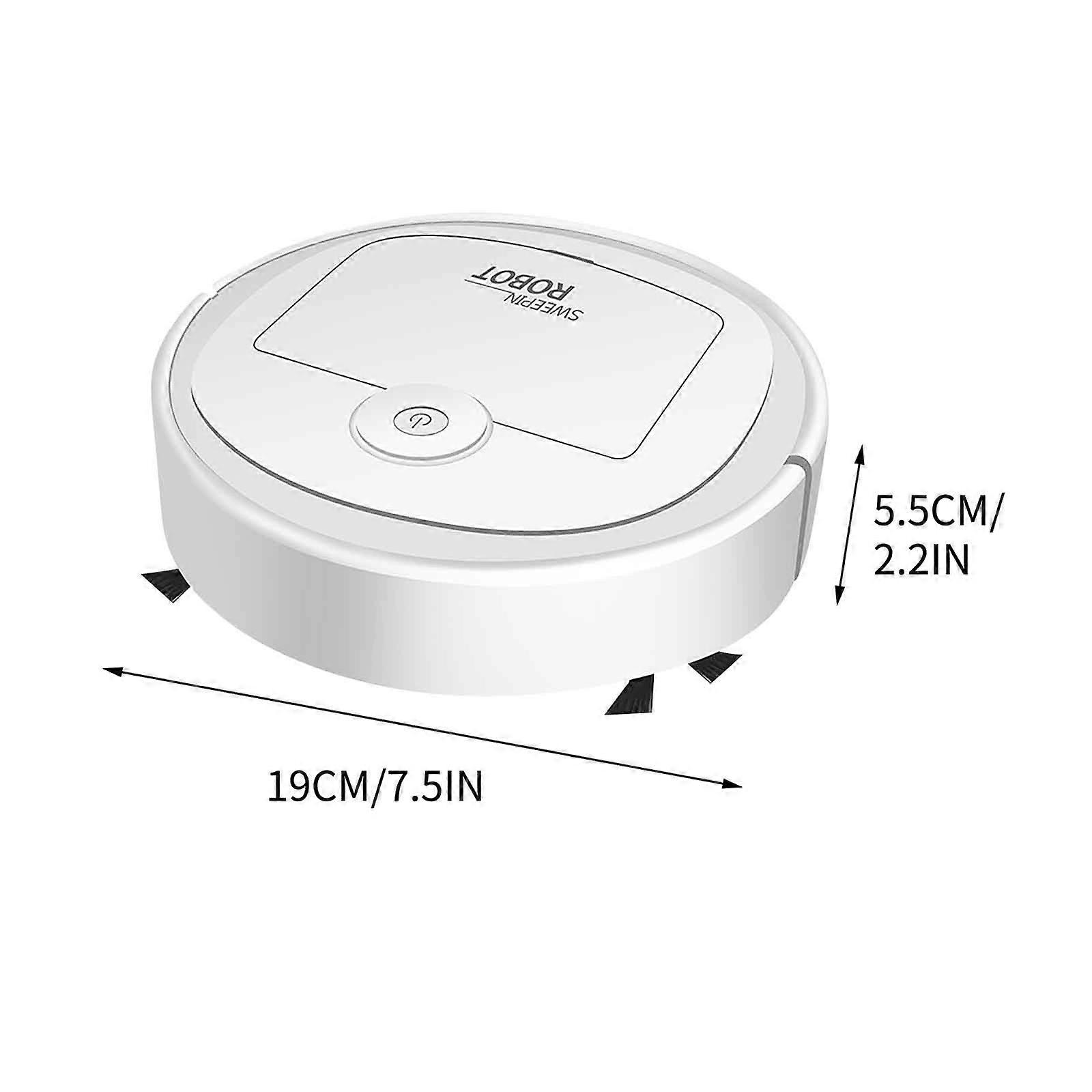 Robot De Balayage Intelligent Balayant Et Nettoyant Machine De Nettoyage Rechargeable Mini Aspirateur LA498