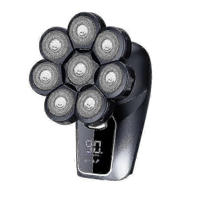 8-blade electric digital razor trimmer