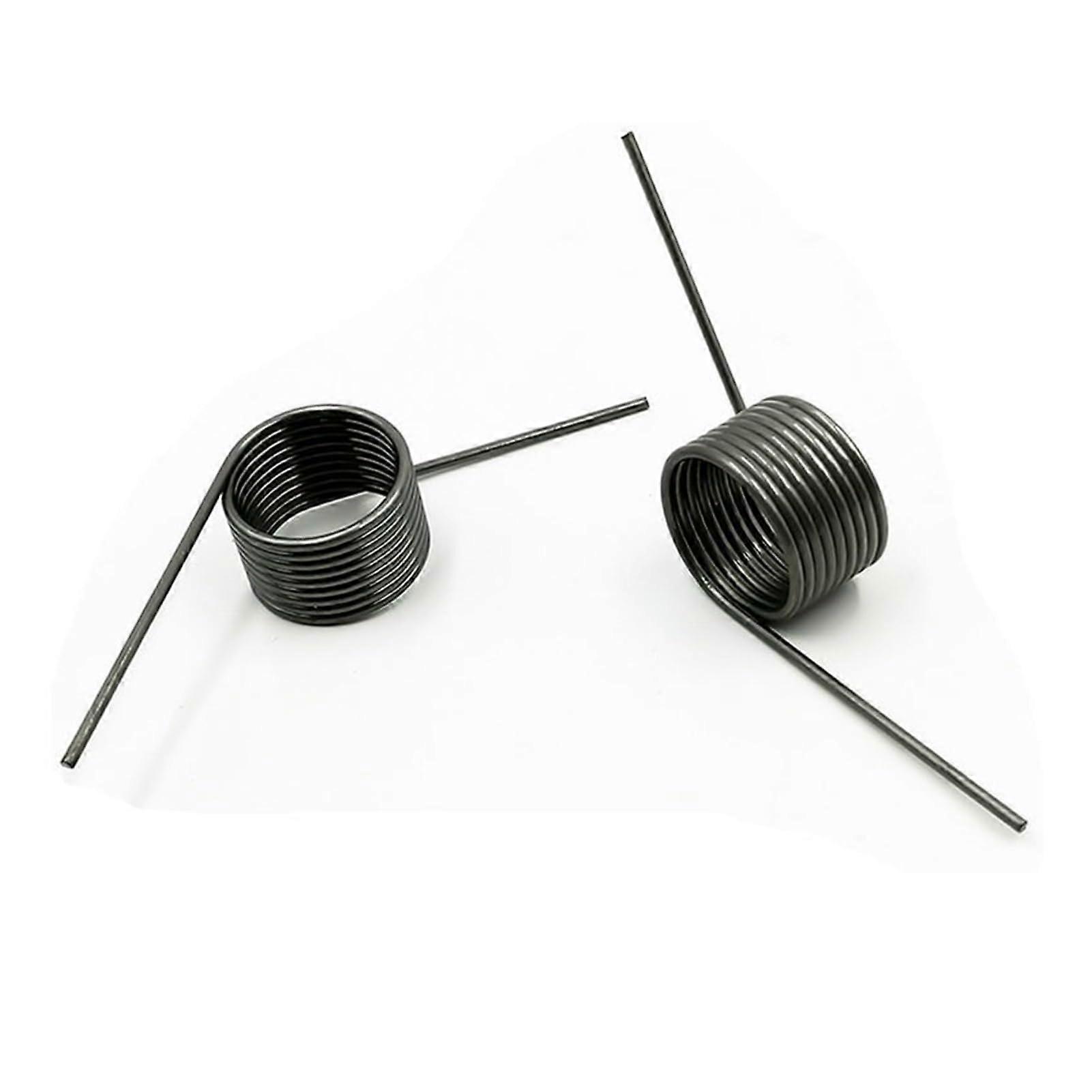 V-Shape Torsion Spring Set, 10pcs 0.3mm Wire Diameter, 180/120/90/60 Degree Angles, 3/6/9 Laps, 0.9mm Size, Style 1.5MM_0.3MM