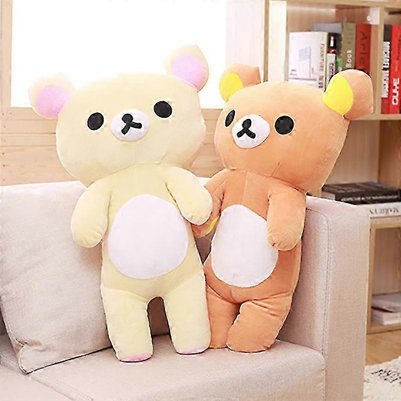 أريكة زينة الغرفة هدية عيد ميلاد Kawaii Rilakkuma أفخم اللعب دمية دب لينة للأطفال هدايا عيد الميلادالحيوانات المحنطة
