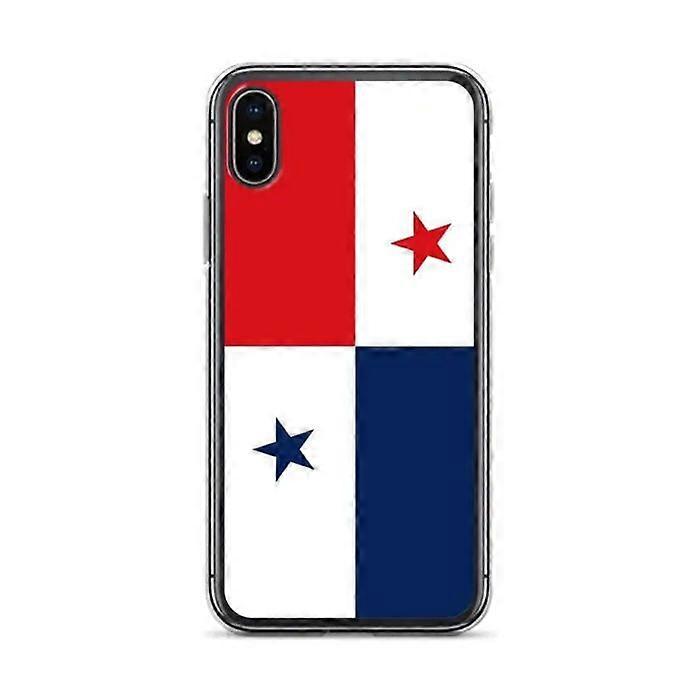 Case - PIXELFORMA - iPhone XS - Panama Flag - Complete Protection - Soft Silicone