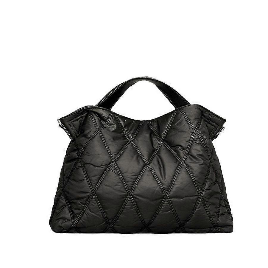 Women's Lightweight Quilted Tote Bag Adjustable Strap Shoulder