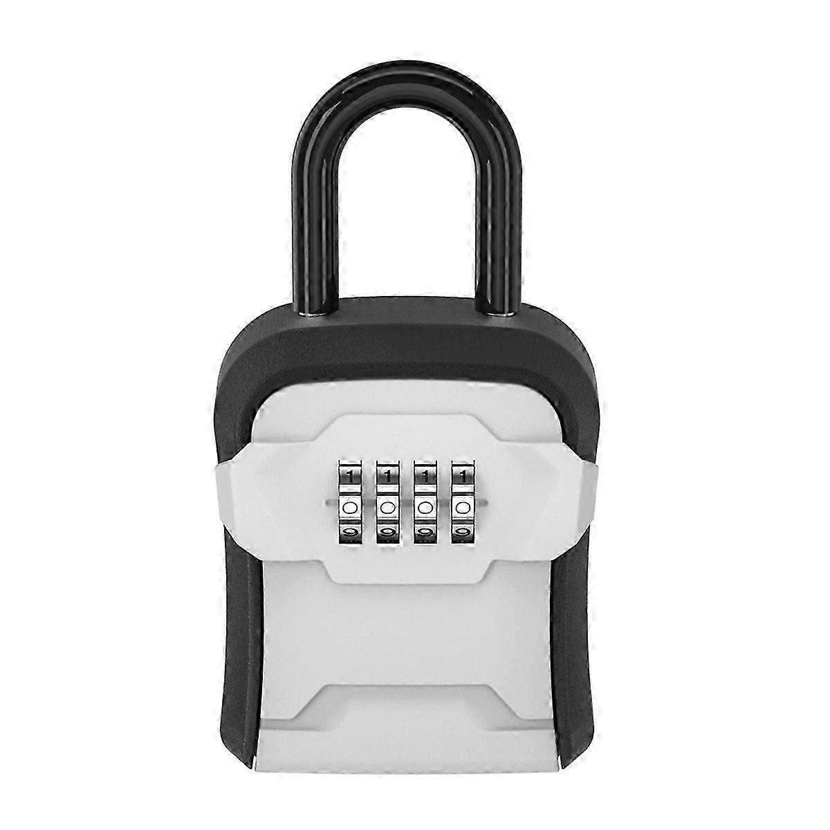 Lock Box, Key Lock Box Wall Mounted Portable Combination Lock Box