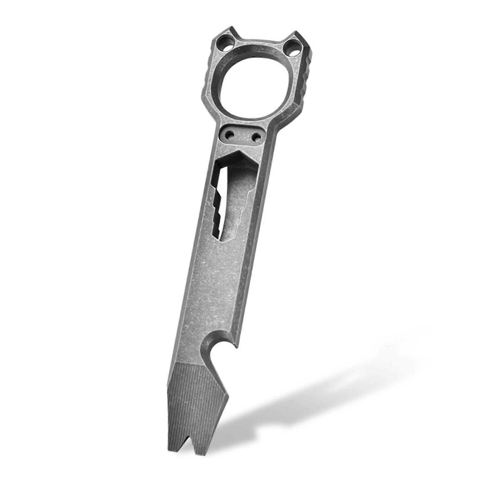 Multipurpose Small Crowbars Hexagon Wrench Mini Pry Bar Beer Bottle Opener Self Defense Tools for Prying, Demolitions