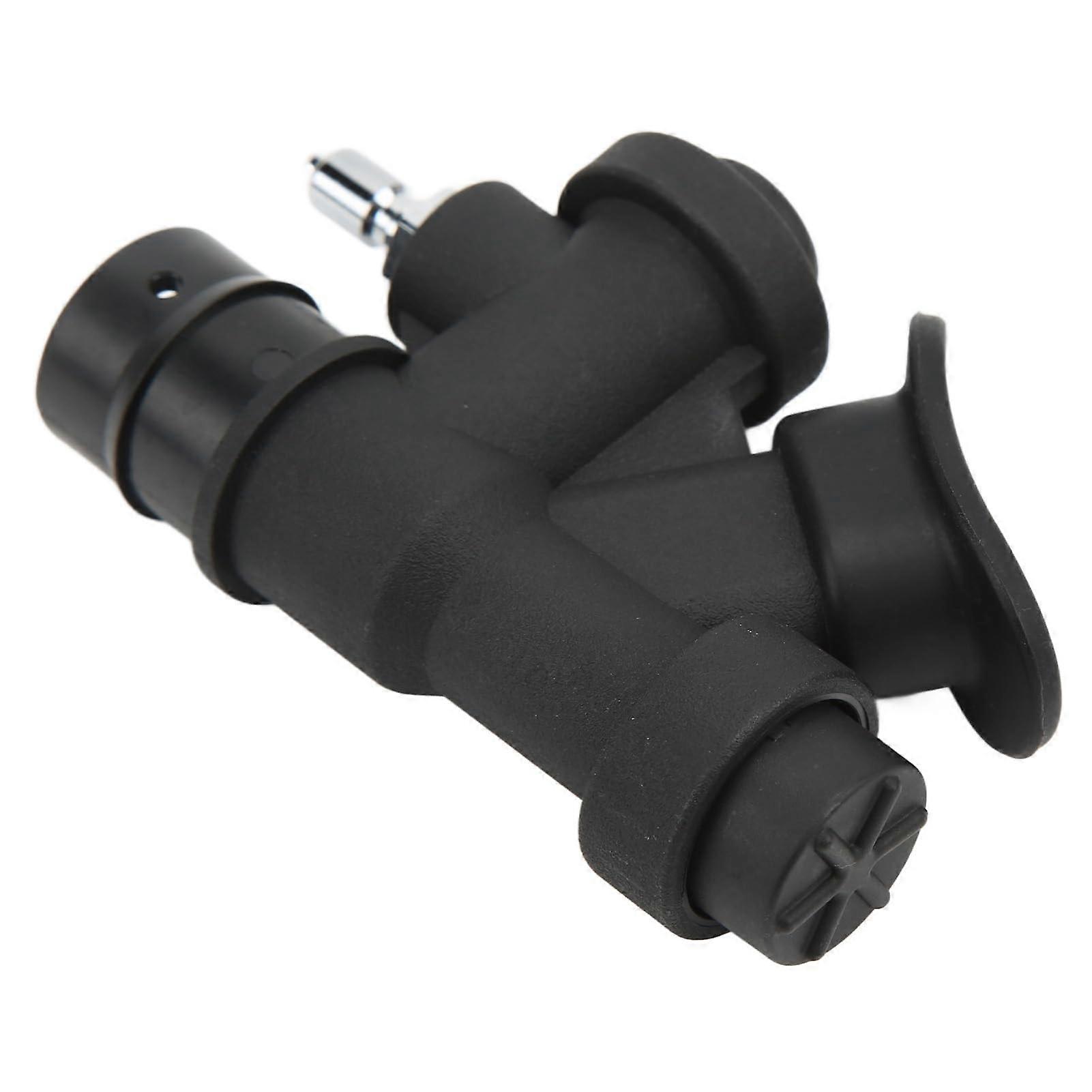 Diving BCD Power Inflator 45degree mouthpiece Ktype valve for 1inch hose.