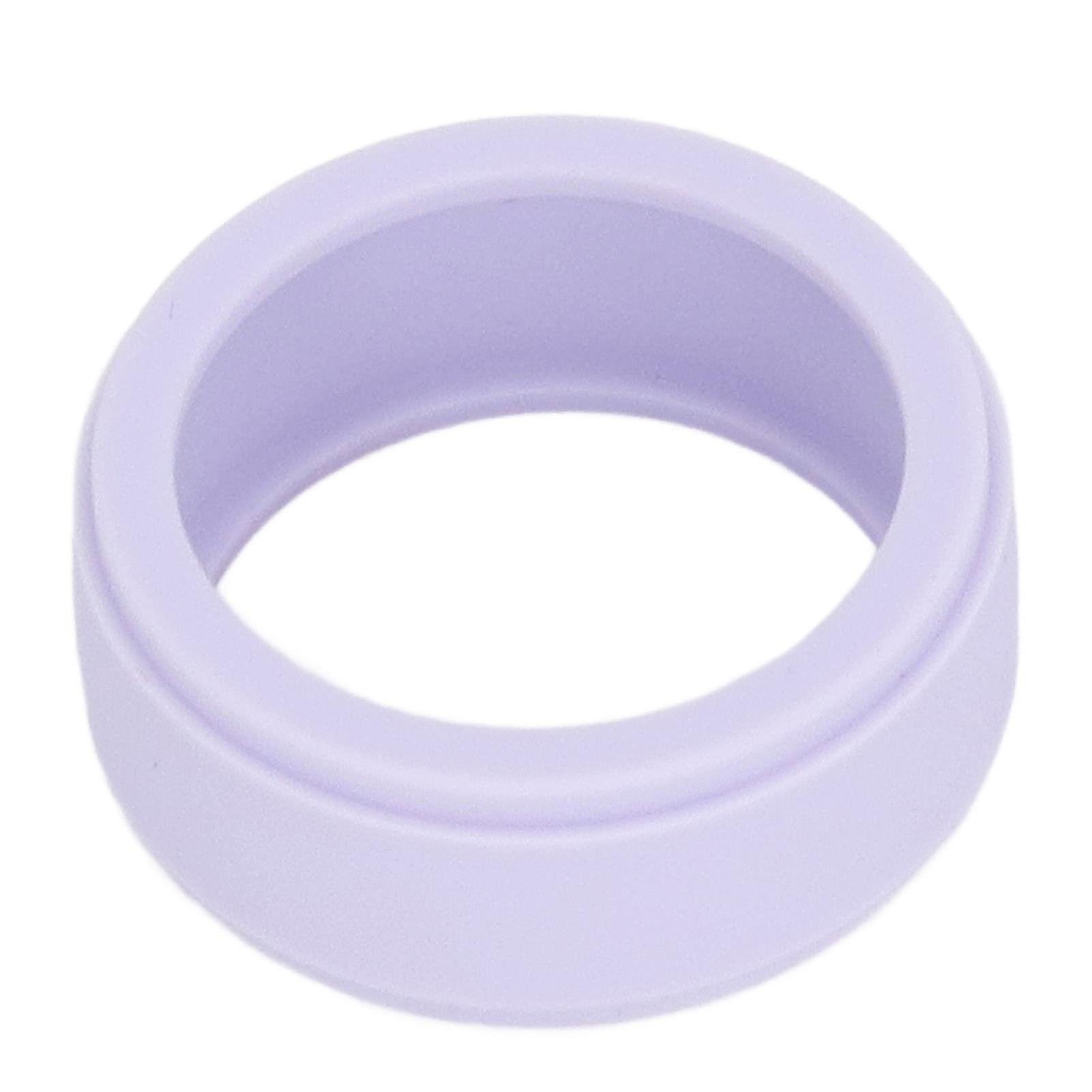 Violet Silicone Smart Ring Protector - Scratch Proof, Skin Friendly, Sizes 6-10