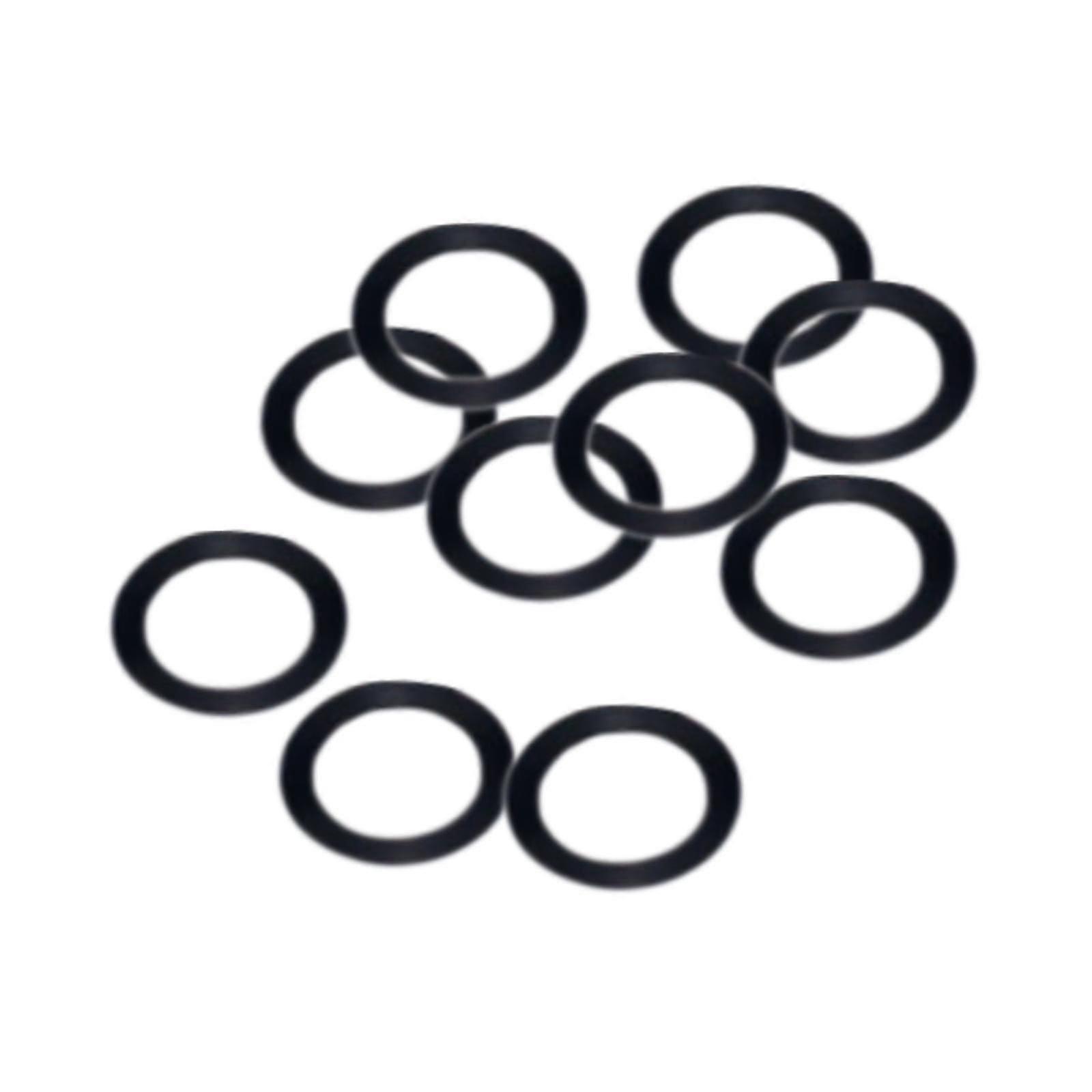 10x HO Gauge Rubber Tire DIY Railway Components for 1:87 Scale Model Train Scene Decoration