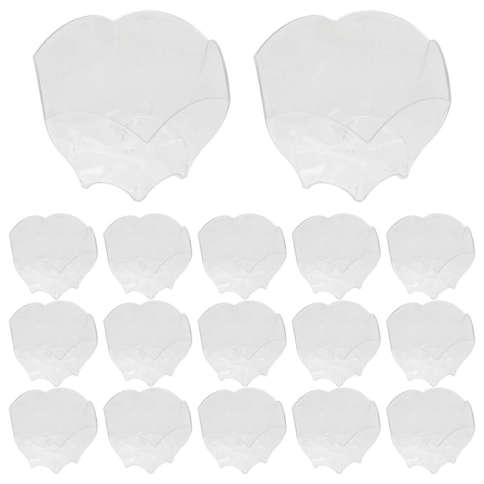 Flower Shape Bowls, Safe and Healthy for Dessert Preparation