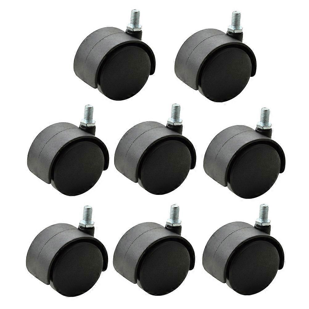 Replacement Wheels with Enhanced Stability for Office Chair Bases