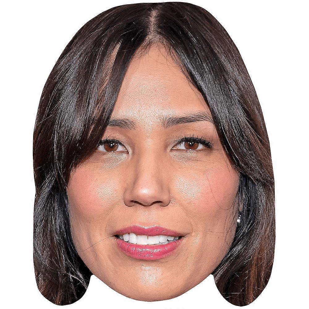 Michaela Conlin (läppstift) Kändismask, platt kortansikte