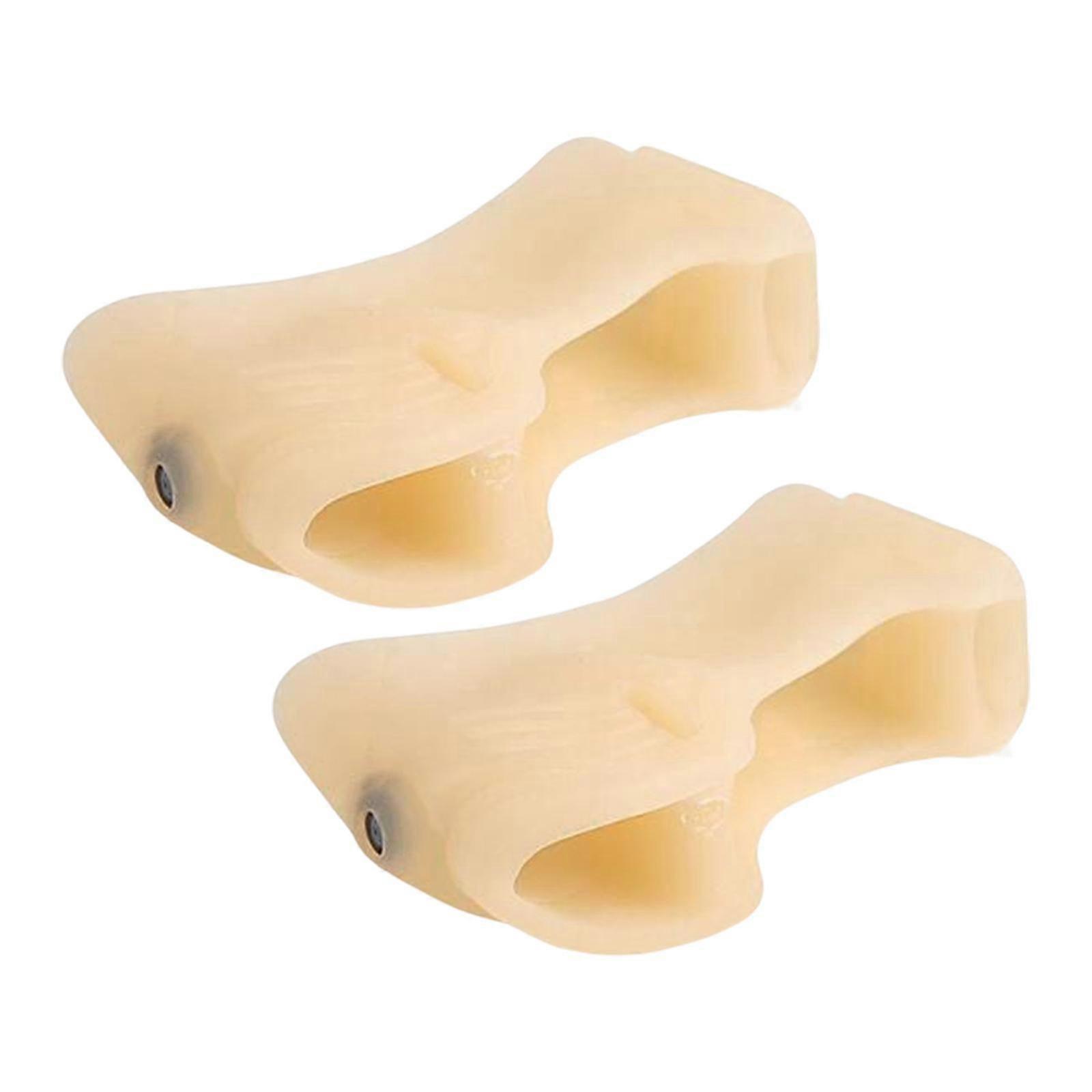 2Pcs Toe Separators Gel Spreader for Toe Alignment Protective Comfortabl