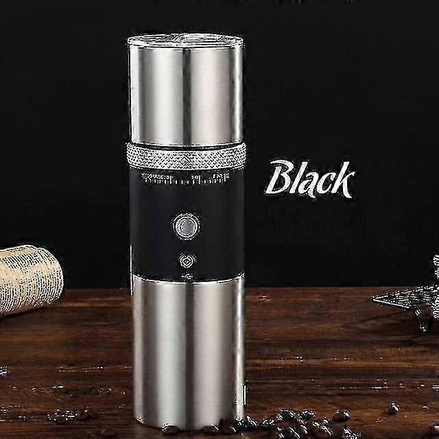 Coffee Grinders 1pc Usb Electric Coffee Cup Coffee Grinder Black