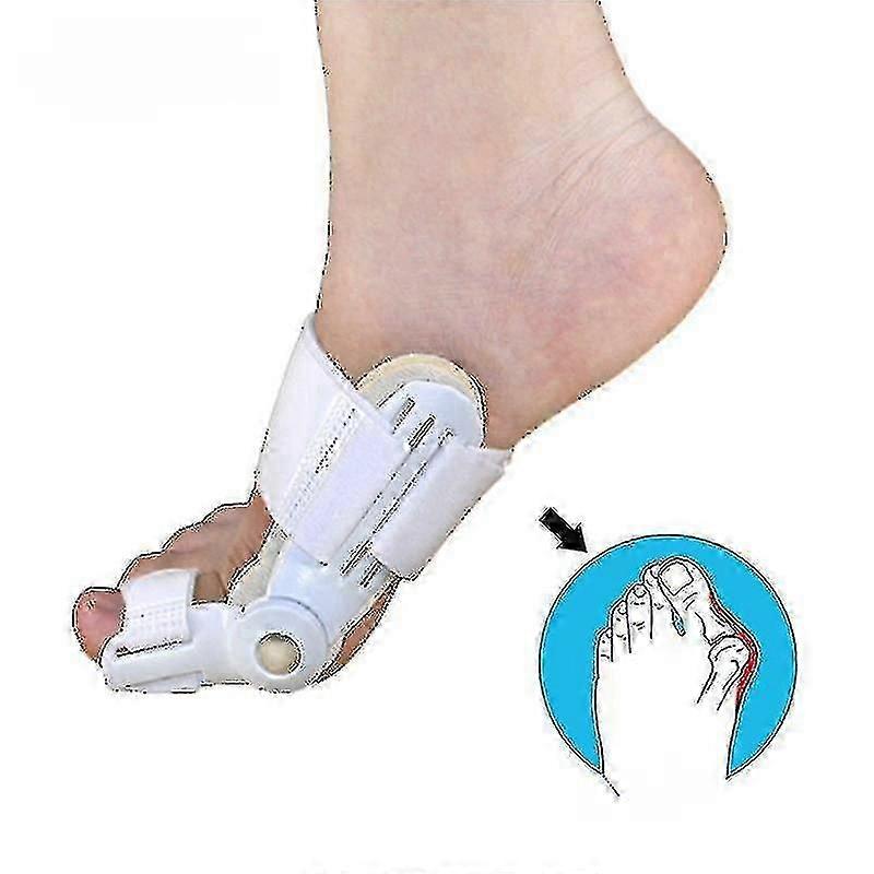 2pc Foot Care Bunion Splint Big Toe Straightener Corrector